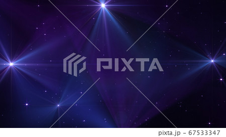 スポットライト スペース スター 星 宇宙 ジェット エネルギー 抽象的 3D イラスト 背景 67533347