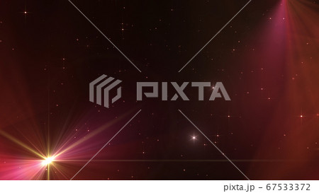 スポットライト スペース スター 星 宇宙 ジェット エネルギー 抽象的 3d イラスト 背景のイラスト素材