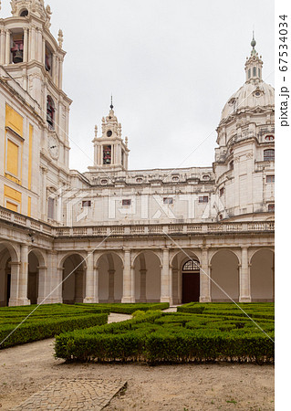 Palace of Mafra, Portugal. History landmark in Palace of Mafra, Portugal. History landmark in 67534034