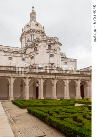 Palace of Mafra, Portugal. History landmark in Palace of Mafra, Portugal. History landmark in 67534040