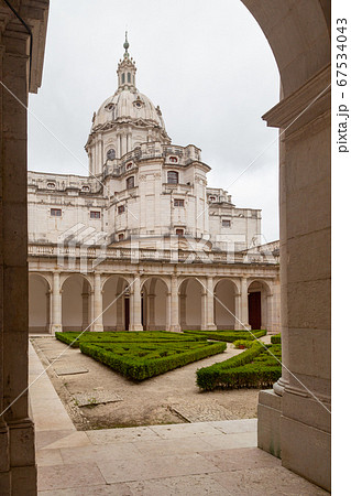 Palace of Mafra, Portugal. History landmark in Palace of Mafra, Portugal. History landmark in 67534043