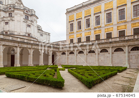 Palace of Mafra, Portugal. History landmark in Palace of Mafra, Portugal. History landmark in 67534045