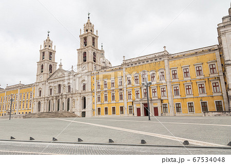 Palace of Mafra, Portugal. History landmark in Palace of Mafra, Portugal. History landmark in 67534048