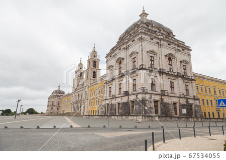 Palace of Mafra, Portugal. History landmark in Palace of Mafra, Portugal. History landmark in 67534055