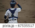 捕手の背中 67535517