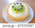バレンタインに作ったクリームチーズタルト 67535897