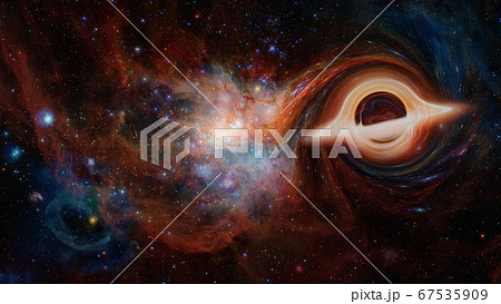 Black hole in the nebula. Elements of this image furnished by NASA Black hole in the nebula. Elements of this image furnished by NASA 67535909