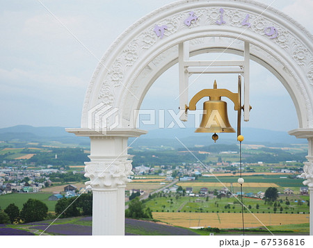北海道の風景 富良野日の出公園ラベンダー園 北海道の風景 富良野日の出公園ラベンダー園 67536816