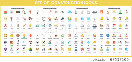 Vector construction icon on white background in 67537100