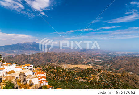 beautiful view of the mountains in the region of 67537662
