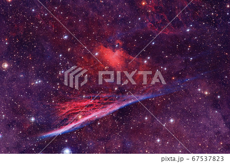 Outer space art. Starfield. Elements of this image furnished by NASA 67537823