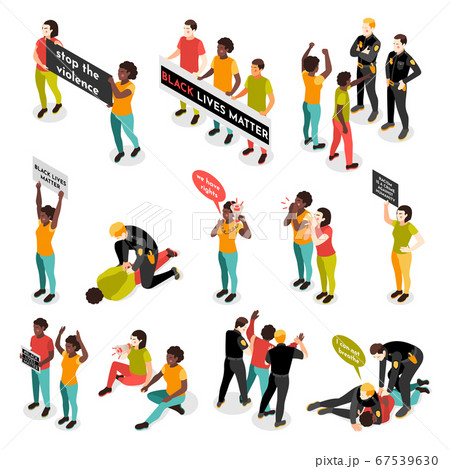 Black Lives Matter Icons Black Lives Matter Icons 67539630