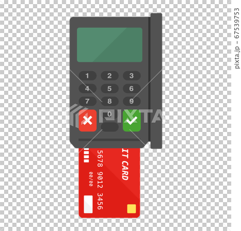 信用卡付款的插圖 67539753