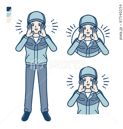 simple delivery man_Calling-out-loud simple delivery man_Calling-out-loud 67540254
