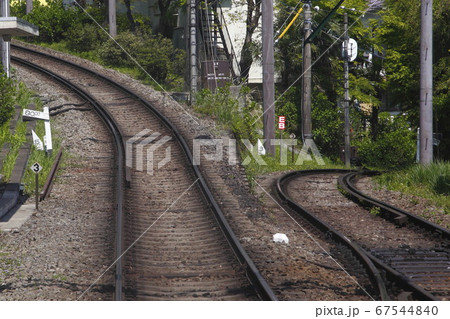 箱根登山鉄道 スイッチバック 80‰ 勾配標 箱根登山鉄道 スイッチバック 80‰ 勾配標 67544840