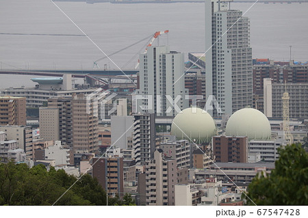 神戸市春日野道の街並み 神戸市春日野道の街並み 67547428