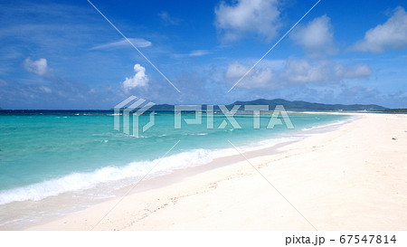 久米島のはての浜の海 久米島のはての浜の海 67547814