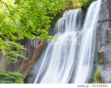 北海道の風景 滝野 鱒見の滝 北海道の風景 滝野 鱒見の滝 67548487
