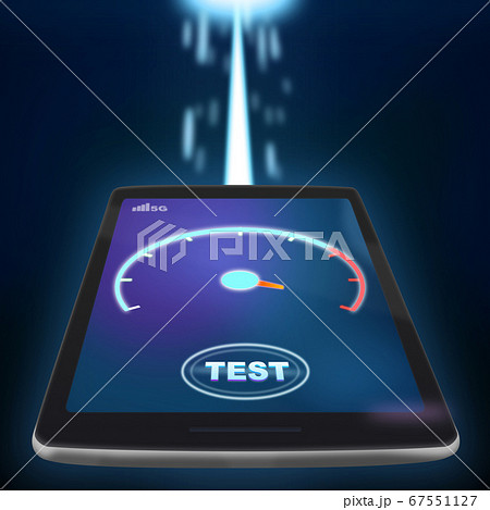 Internet Speed testing on Mobile phone with 5G 67551127