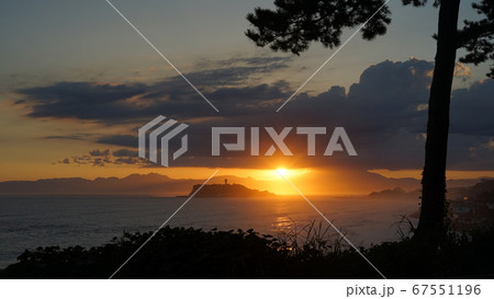 稲村ヶ崎　夕景 67551196