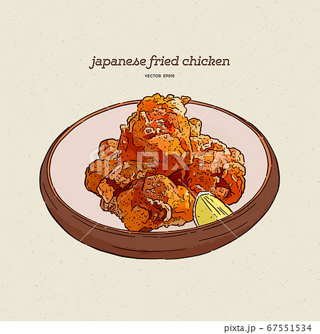 Japanese food,Karaage,Fried chicken japanese Japanese food,Karaage,Fried chicken japanese 67551534