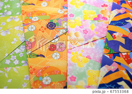 和紙千代紙バリエーション 67553368