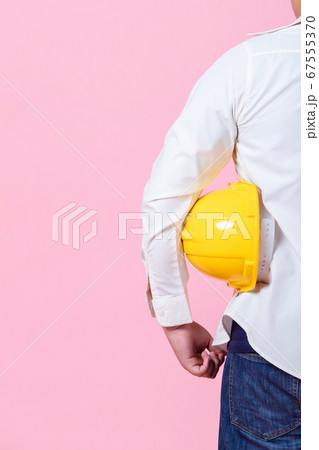 Industry worker or engineer working an architect Industry worker or engineer working an architect 67555370
