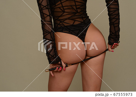 submissive girl waiting for punishment. spanking. 67555973