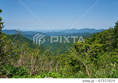 新潟県　国道352号線からの眺め 67557024