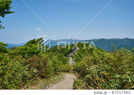 新潟県 枝折峠からの眺め 新潟県 枝折峠からの眺め 67557403