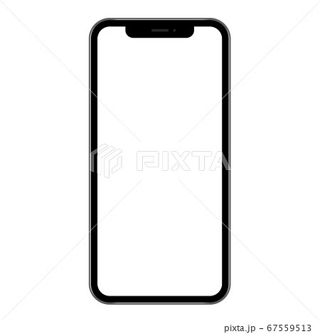 Smartphone screen frame - Stock Illustration [67559513] - PIXTA