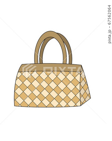 ブランドバッグのイラスト素材
