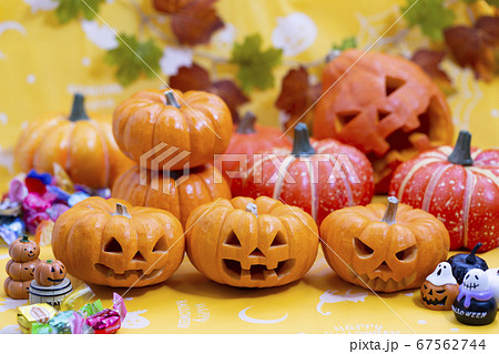 ハロウィン_カボチャ_ジャックオーランタン ハロウィン_カボチャ_ジャックオーランタン 67562744