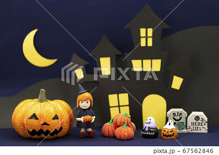 ハロウィンのかぼちゃの画像素材 ピクスタ
