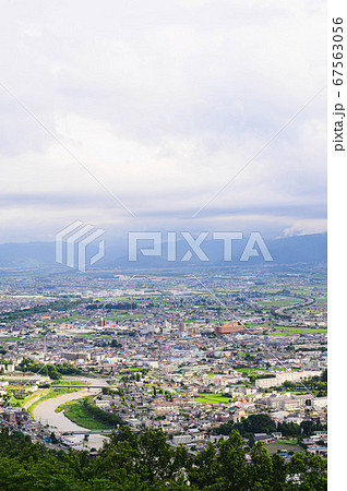 松本市 アルプス公園から見た山形村方向 松本市 アルプス公園から見た山形村方向 67563056