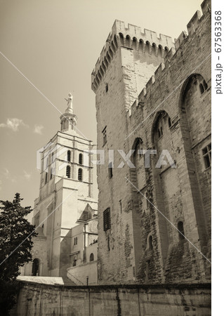 Papal palace in Avignon (France) 67563368