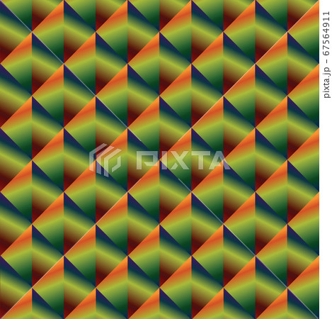Geometric seamless pattern with gradient 67564911