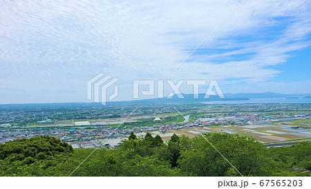 東光山公園より望む出水市街地の風景 67565203