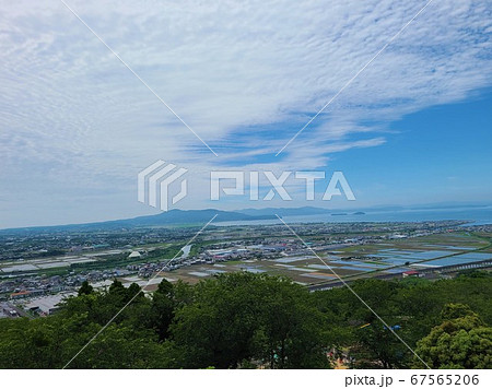 東光山公園より望む出水市街地の風景 67565206