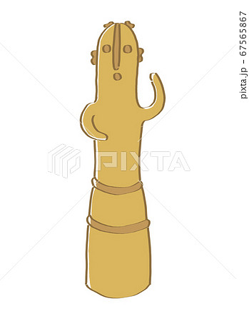 はにわ　イラスト（単品） 67565867