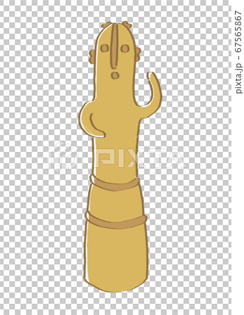 はにわ　イラスト（単品） 67565867