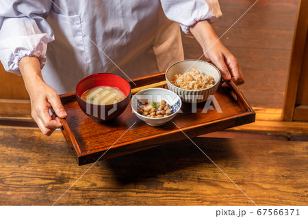 ご飯と納豆 Japanese rice and and Natto ご飯と納豆 Japanese rice and and Natto 67566371