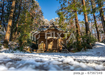 鹿野山白鳥神社 雪 鹿野山白鳥神社 雪 67567349