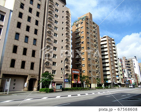 台東区の浅草通り(元浅草付近) 台東区の浅草通り(元浅草付近) 67568608