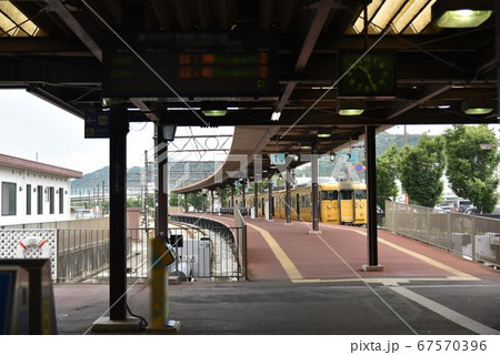 日本の岡山県玉野市の宇野駅 日本の岡山県玉野市の宇野駅 67570396