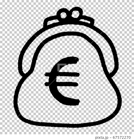Euro mark purse (hand drawn icon) Euro mark purse (hand drawn icon) 67572270