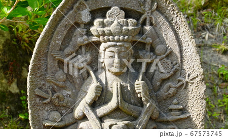 宮城県 松島 瑞巌寺の石仏 1169 宮城県 松島 瑞巌寺の石仏 1169 67573745