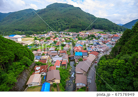 かりがね橋より望む洞川温泉 かりがね橋より望む洞川温泉 67576949