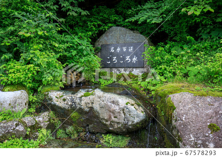 大峰山の名水ゴロゴロ水 大峰山の名水ゴロゴロ水 67578293