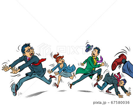 panic people are running panic people are running 67580036